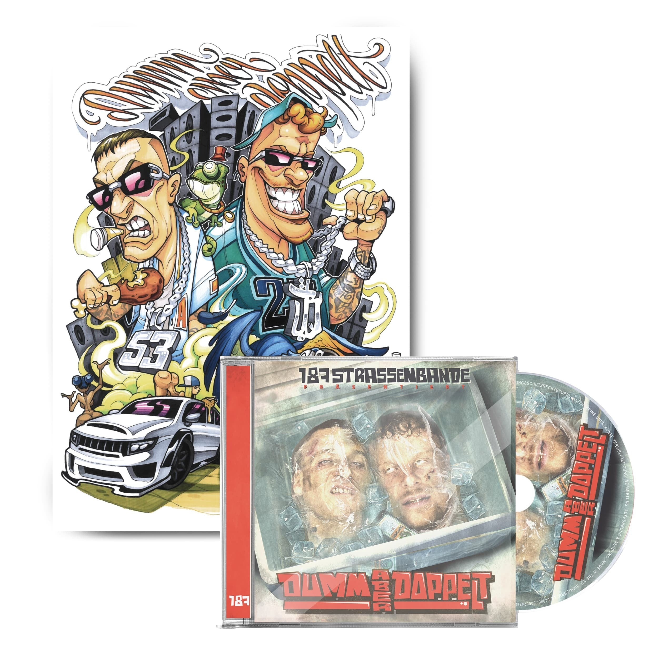 Bonez MC Dumm aber doppelt CD + Poster Dumm 416564